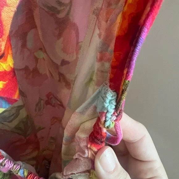 FARM Rio Multicolor Floral Halter Dress - Picture 7 of 7